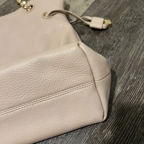 Tory Burch Tan/pink Leather Tote Bag - Picture 6 of 13